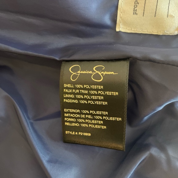 Jessica Simpson Toddler Puffer Coat - Size 5/6 - Picture 15 of 15